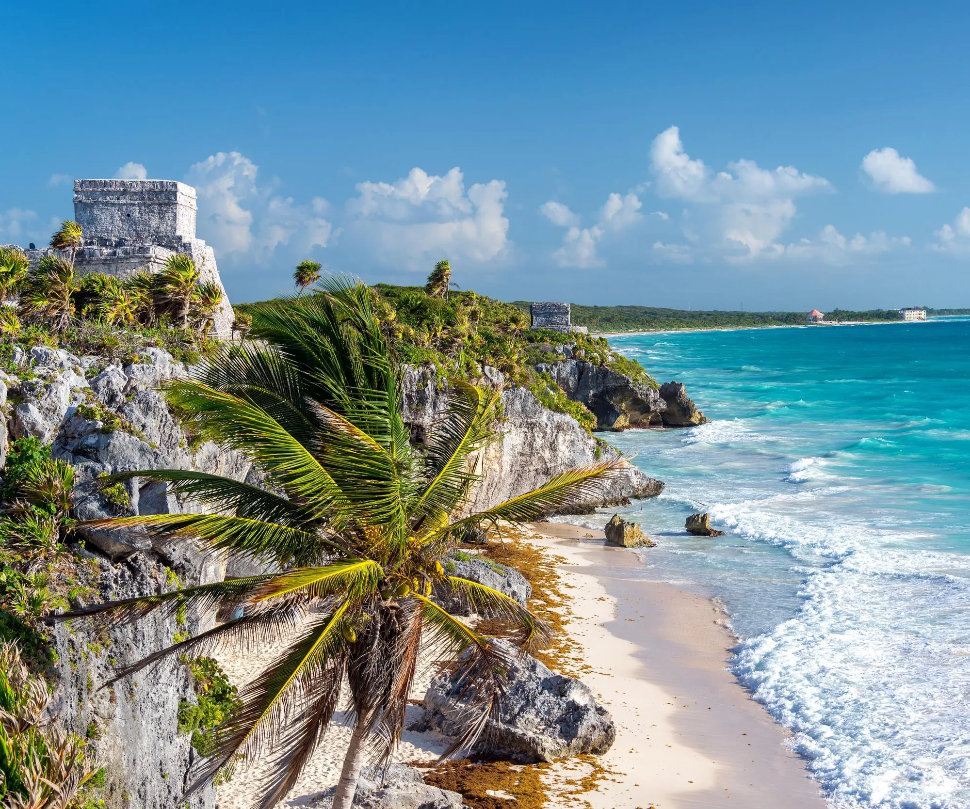 Mexicaanse Maya-cultuur en strand